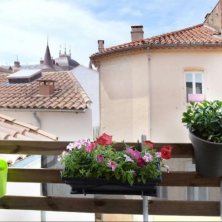 Beziers Studio Terrasse Eksteriør bilde