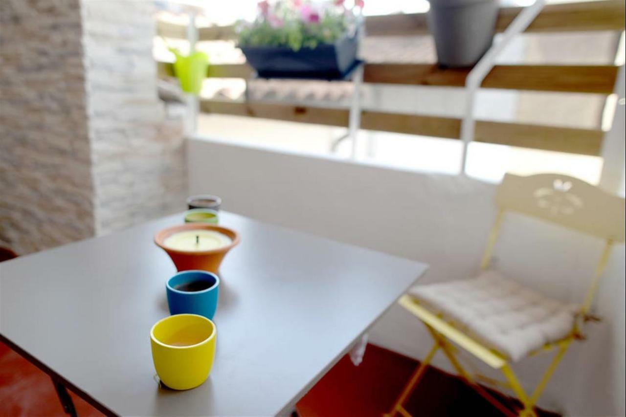 Beziers Studio Terrasse Eksteriør bilde