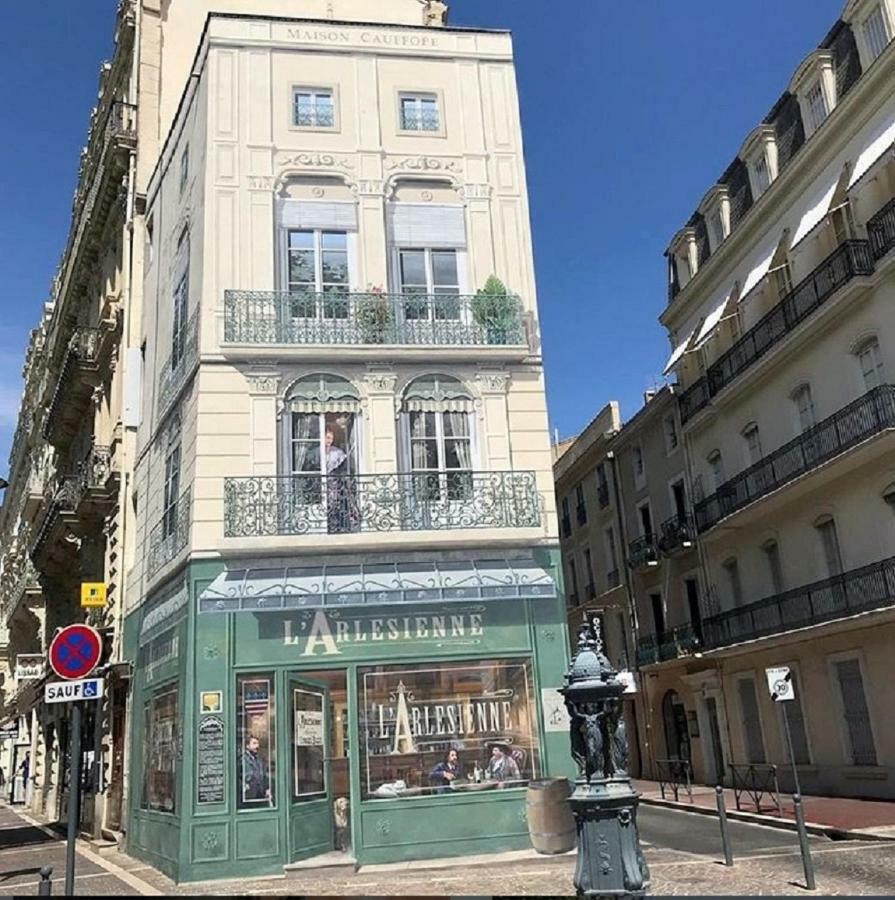 Beziers Studio Terrasse Eksteriør bilde