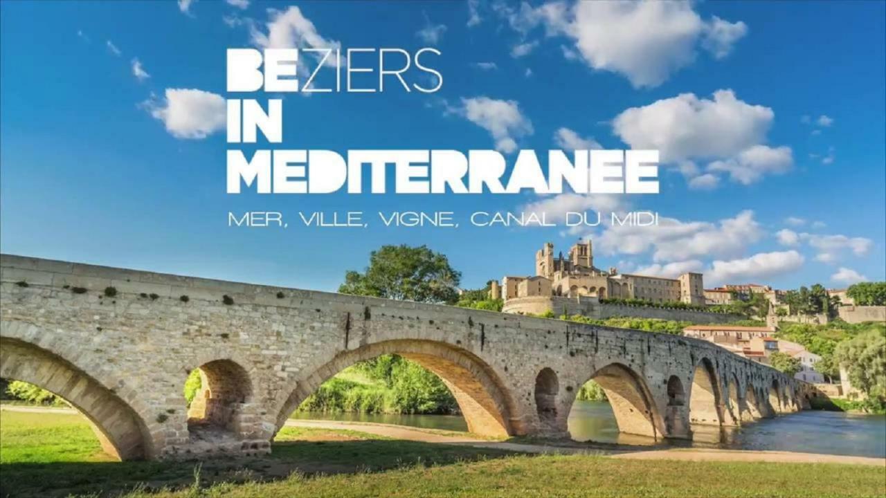 Beziers Studio Terrasse Eksteriør bilde